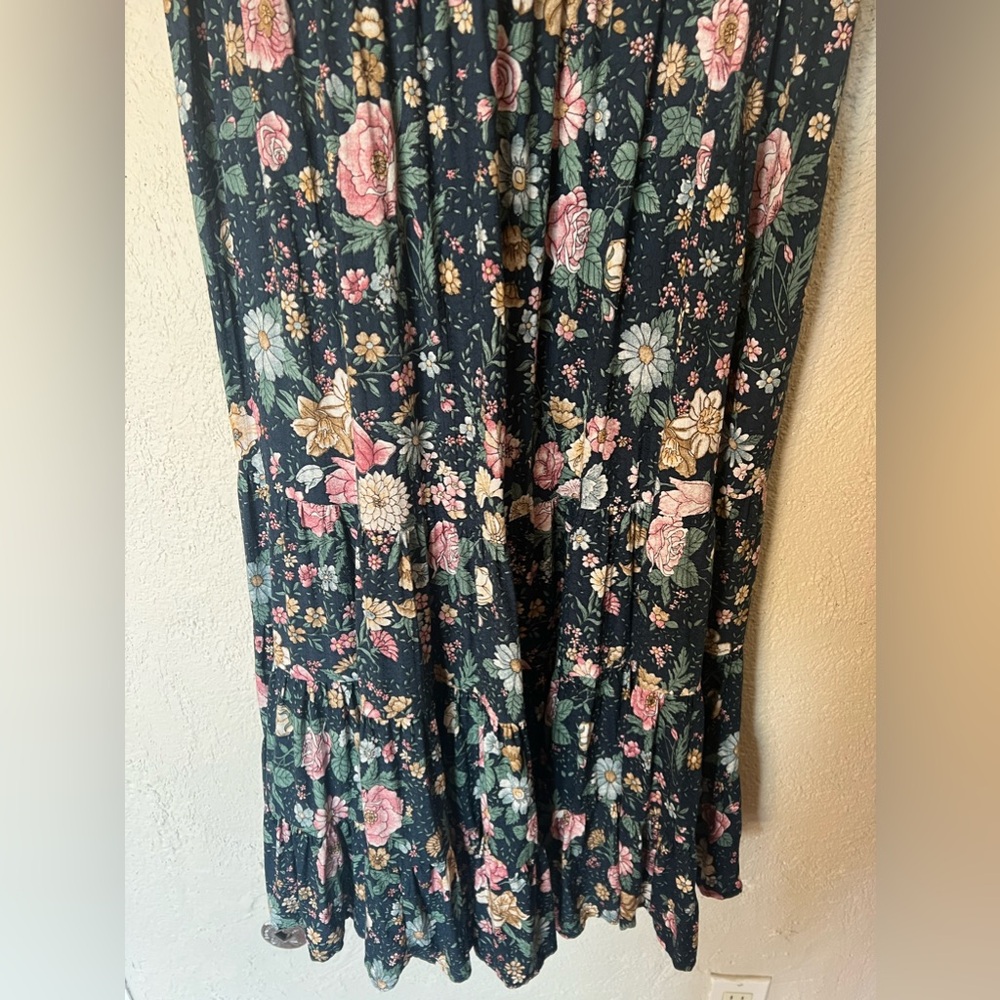 Auguste the Label Spring Rose Wylde Maxi Dress Navy - Picture 9 of 13